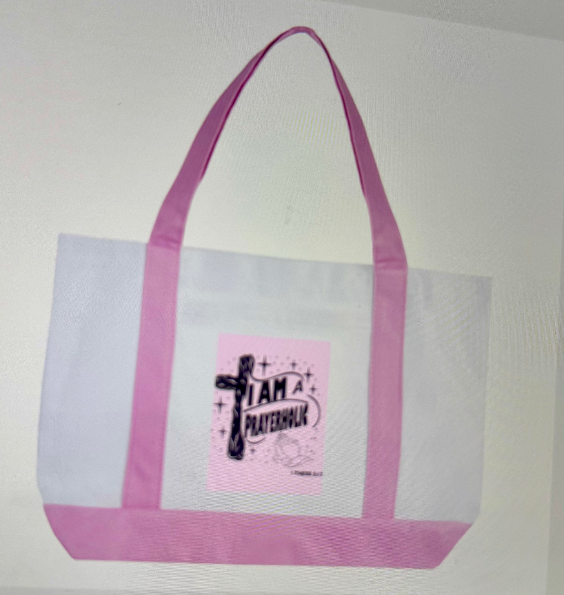 I am a Prayerholic Tote Bag