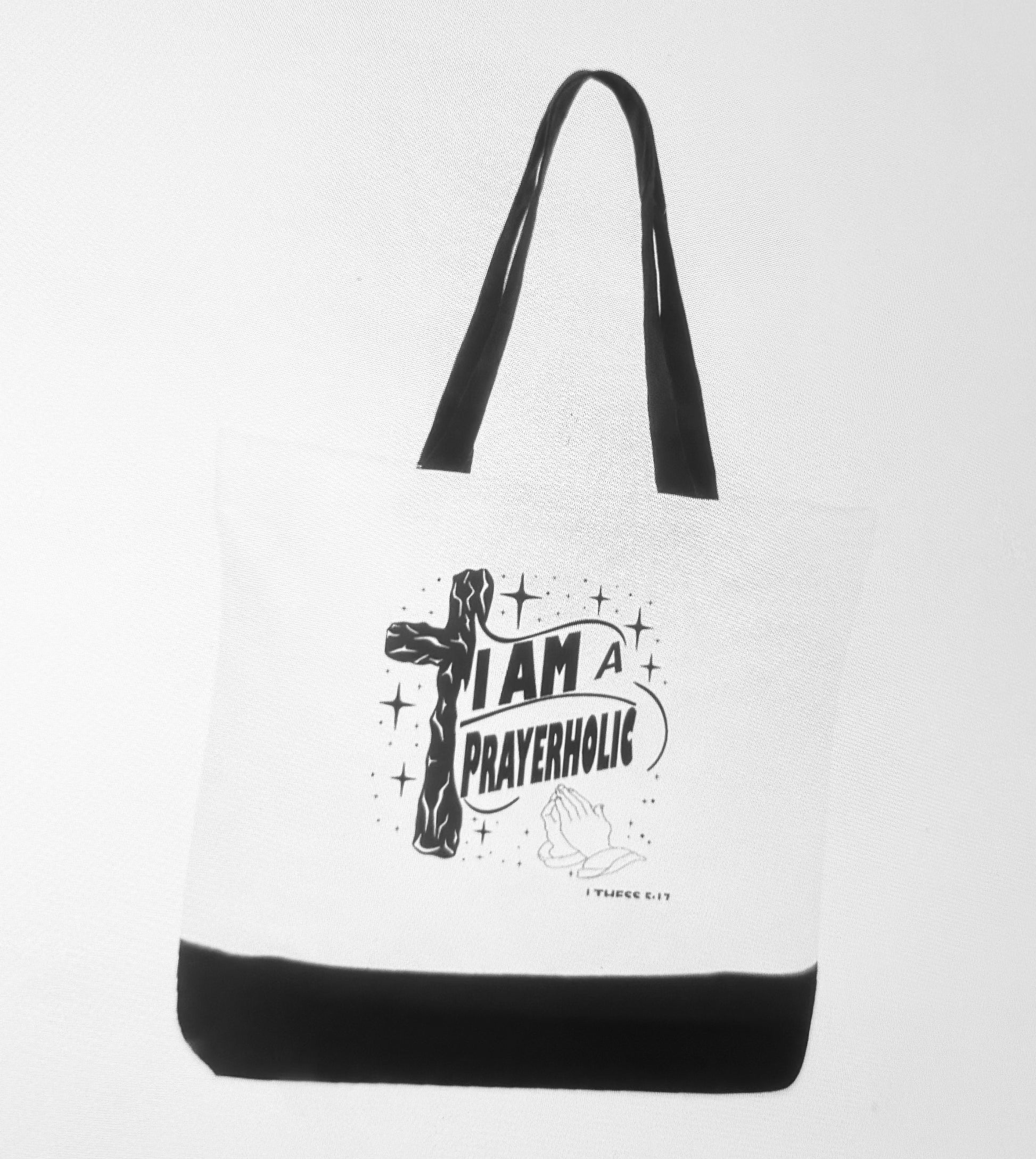 I am a Prayerholic Tote Bag